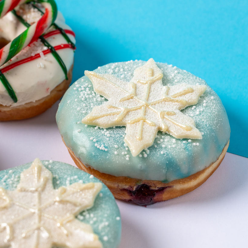 "Vegane Weihnachten" Donut Geschenkbox (VG)