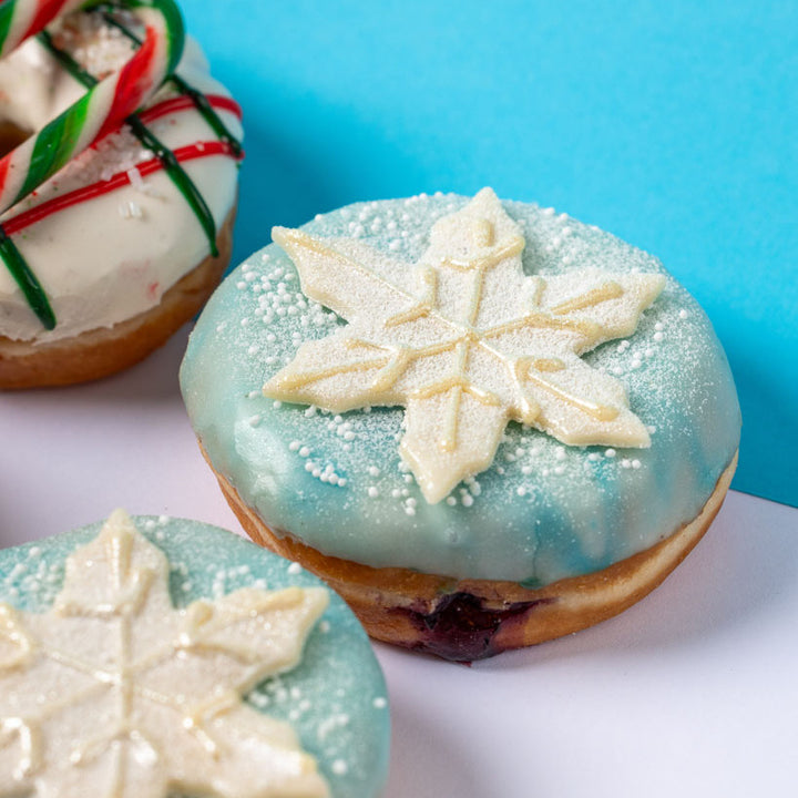 "Vegane Weihnachten" Donut Geschenkbox (VG)