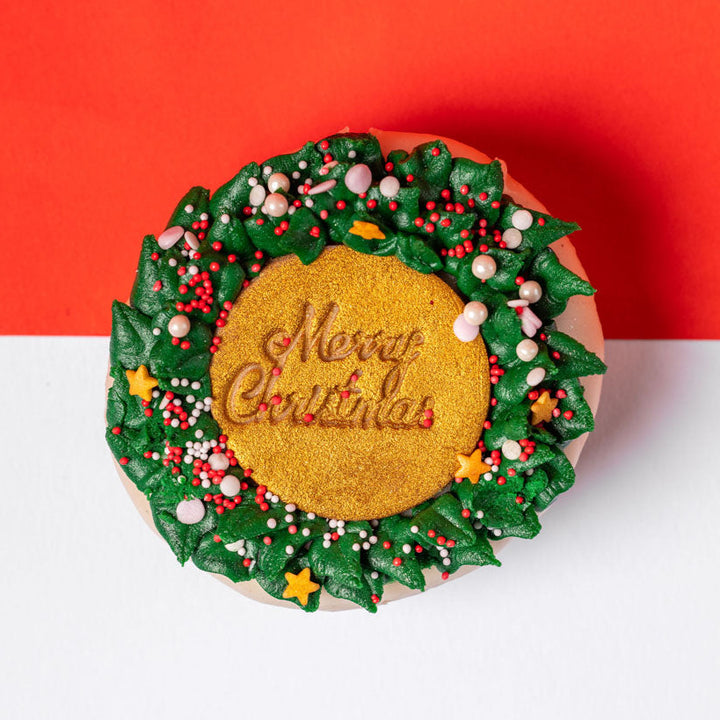 Corporate "Merry Christmas" Donut Geschenkbox mit Logo