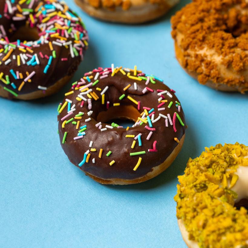 "Coffee Break" Mini-Donut Geschenkbox (VG)
