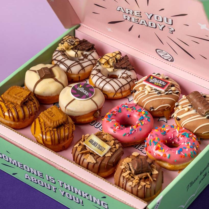 "Wonka's Favourites" Mini-Donut Geschenkbox