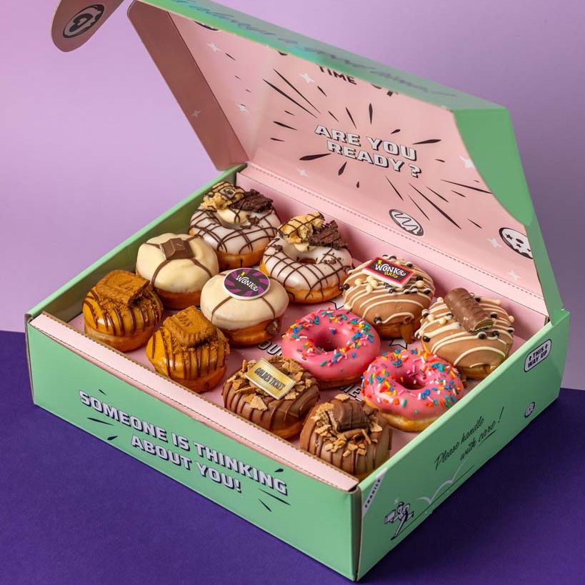 "Wonka's Favourites" Mini-Donut Geschenkbox