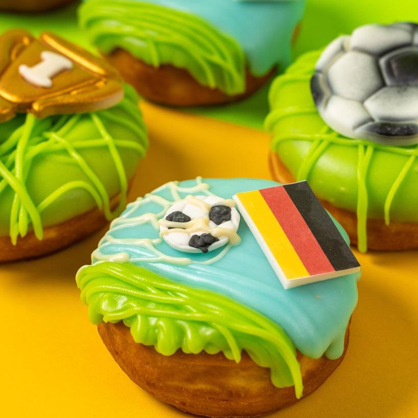 "Fußball Special" Donut Geschenkbox (vegan)