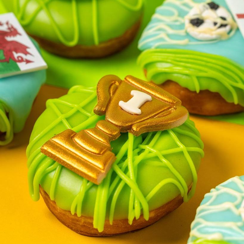 "Fußball Special" Donut Geschenkbox (vegan)
