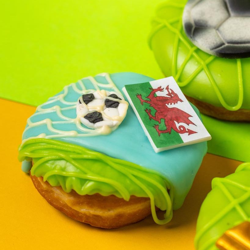 "Fußball Special" Donut Geschenkbox (vegan)
