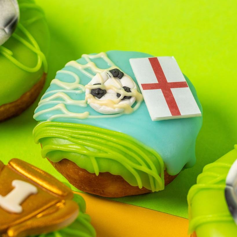 "Fußball Special" Donut Geschenkbox (vegan)