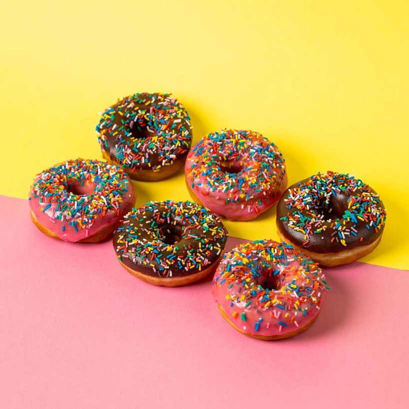 Vegane Donut Partybox (24 Stück)